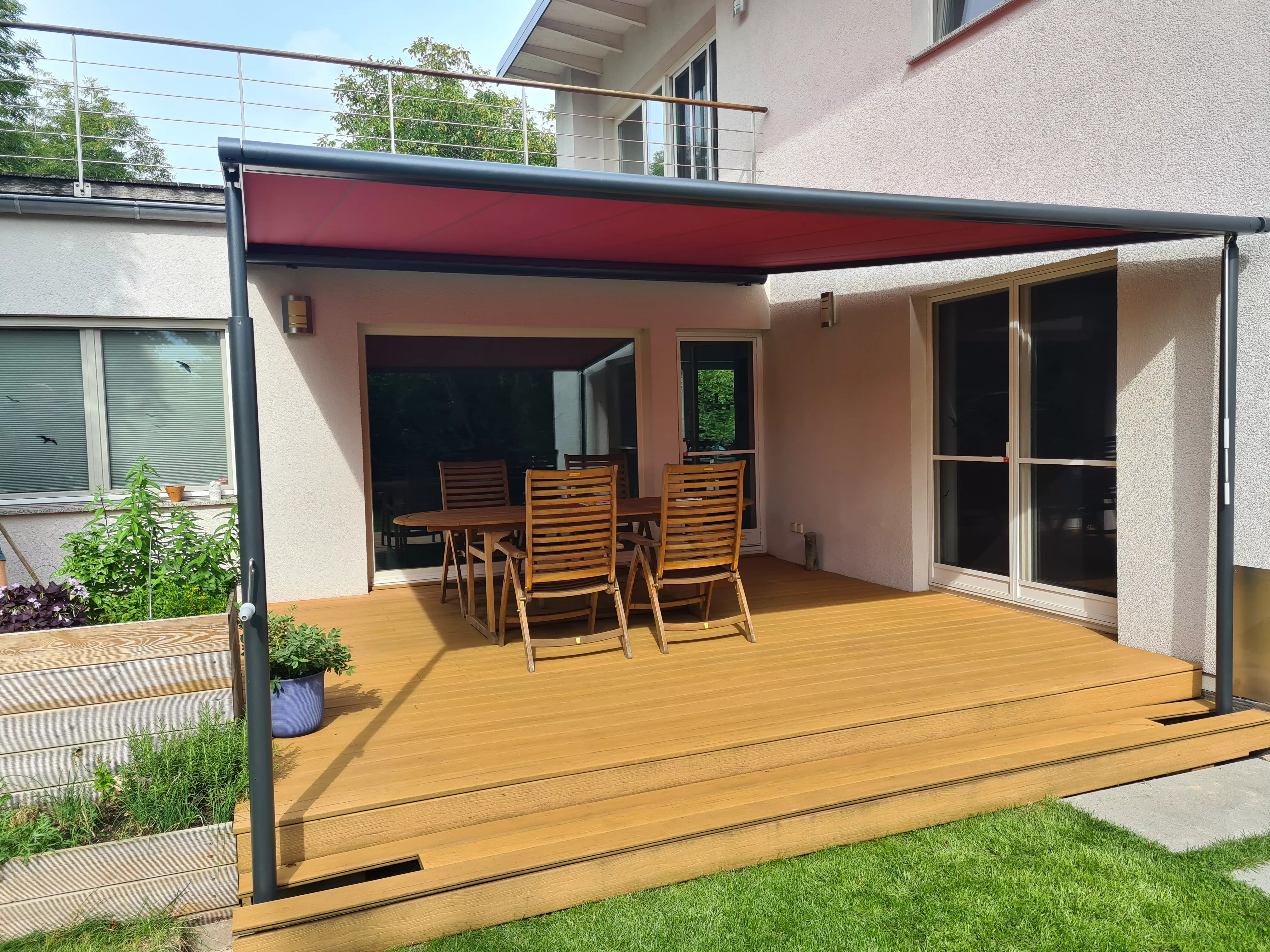 Plissee montiert durch K-Protect